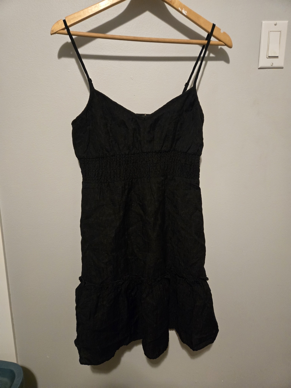 Club Monaco Black Babydoll Dress